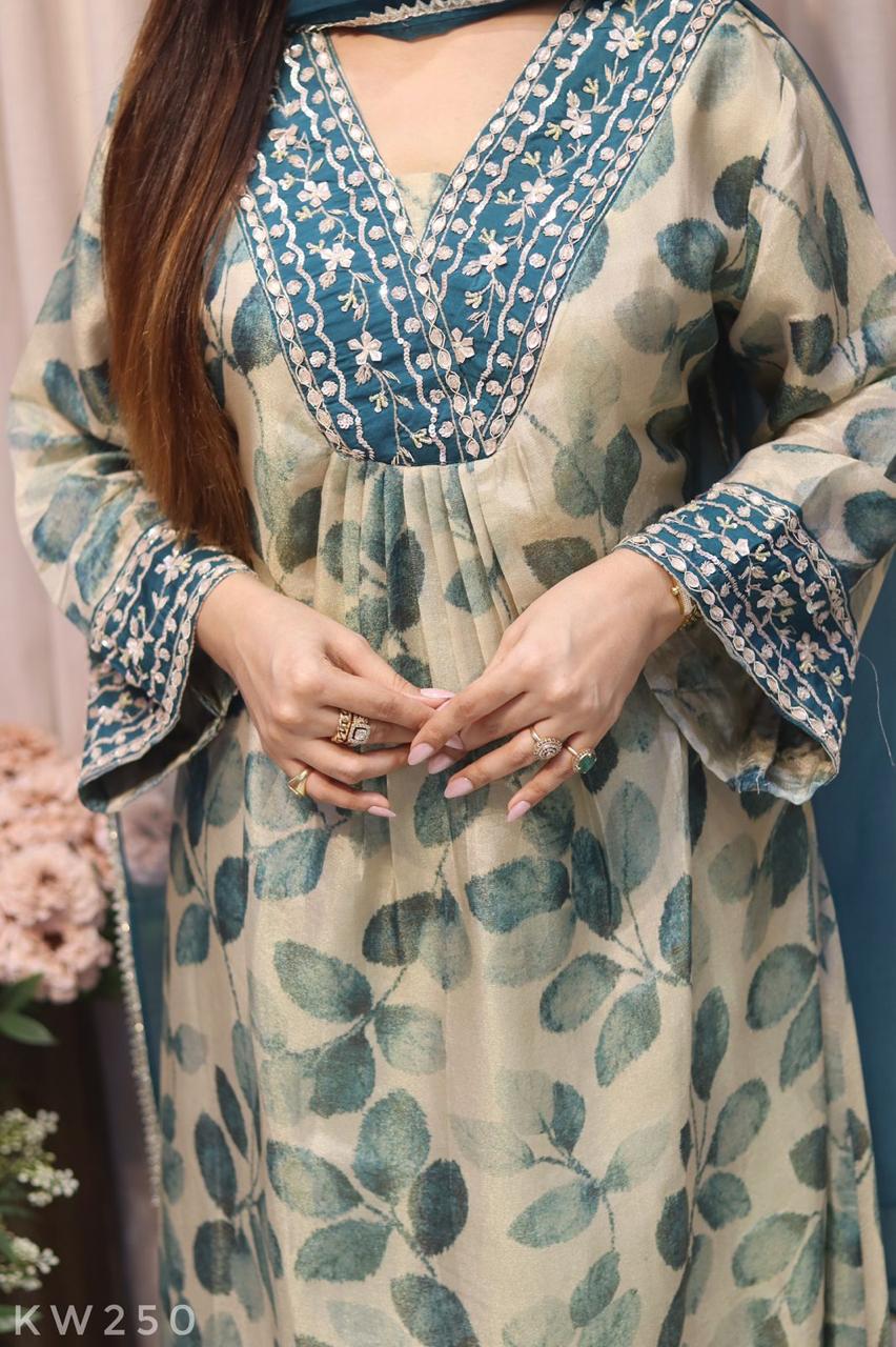 A Line Kurti Set
