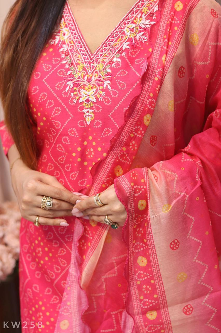 Bandhani Suit