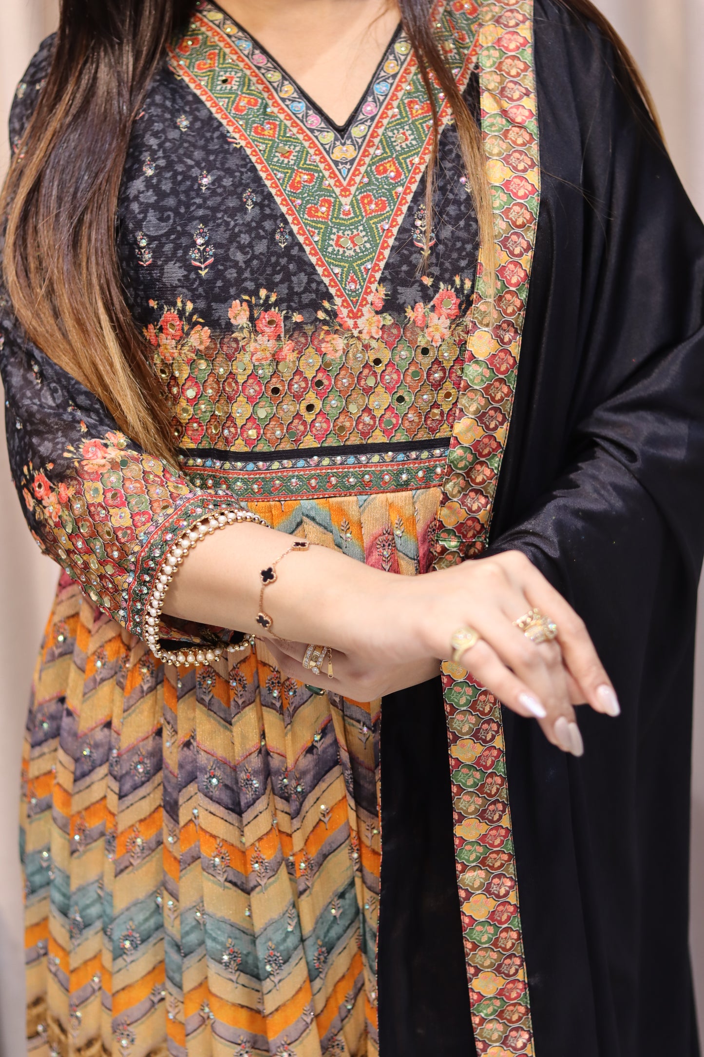 Chinnon Printed Gown