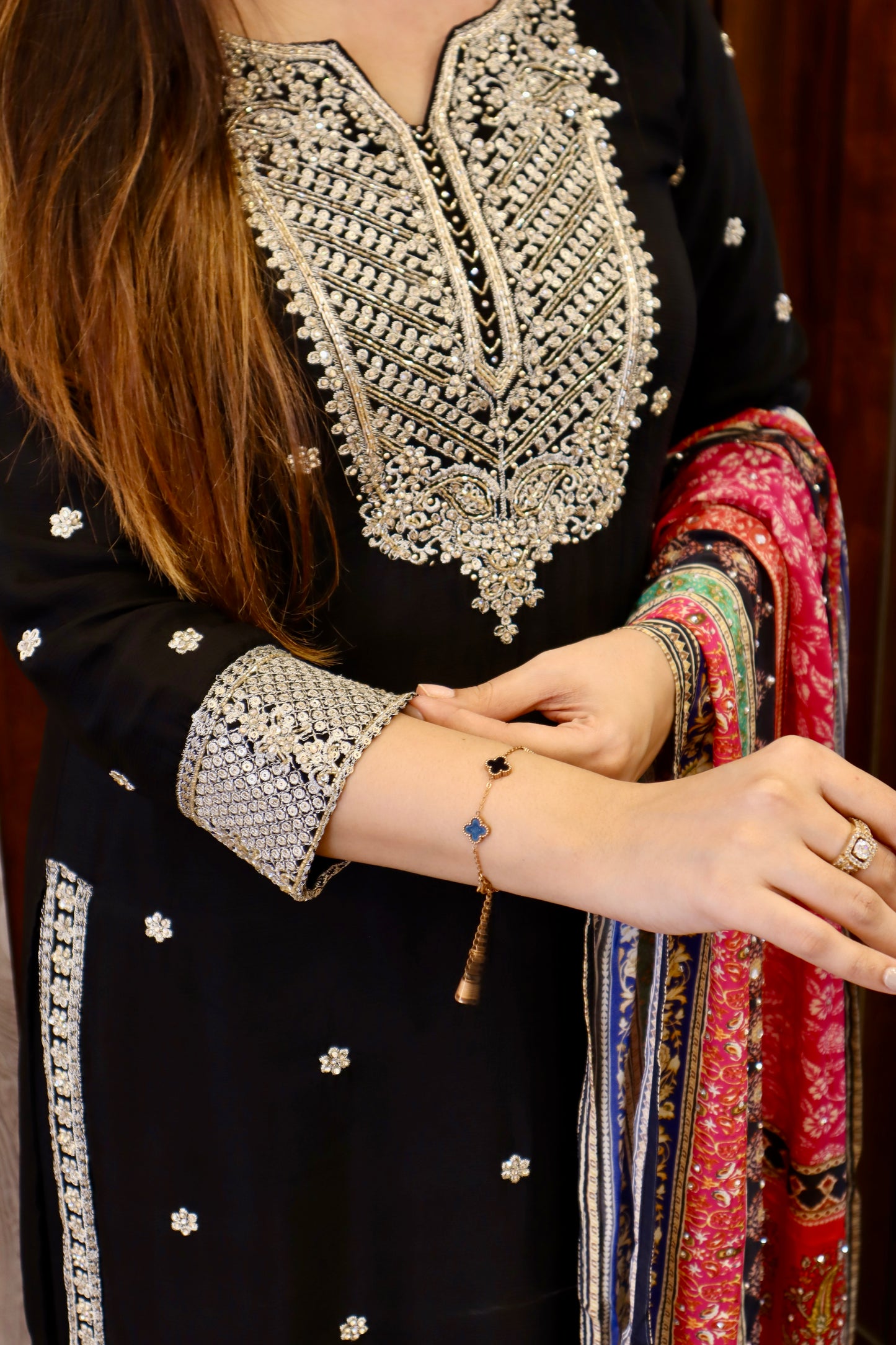 Multi Sharara Suit