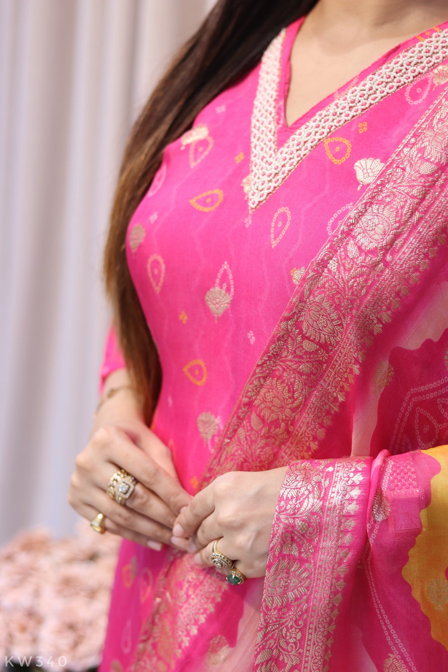 Pure Organza Suit