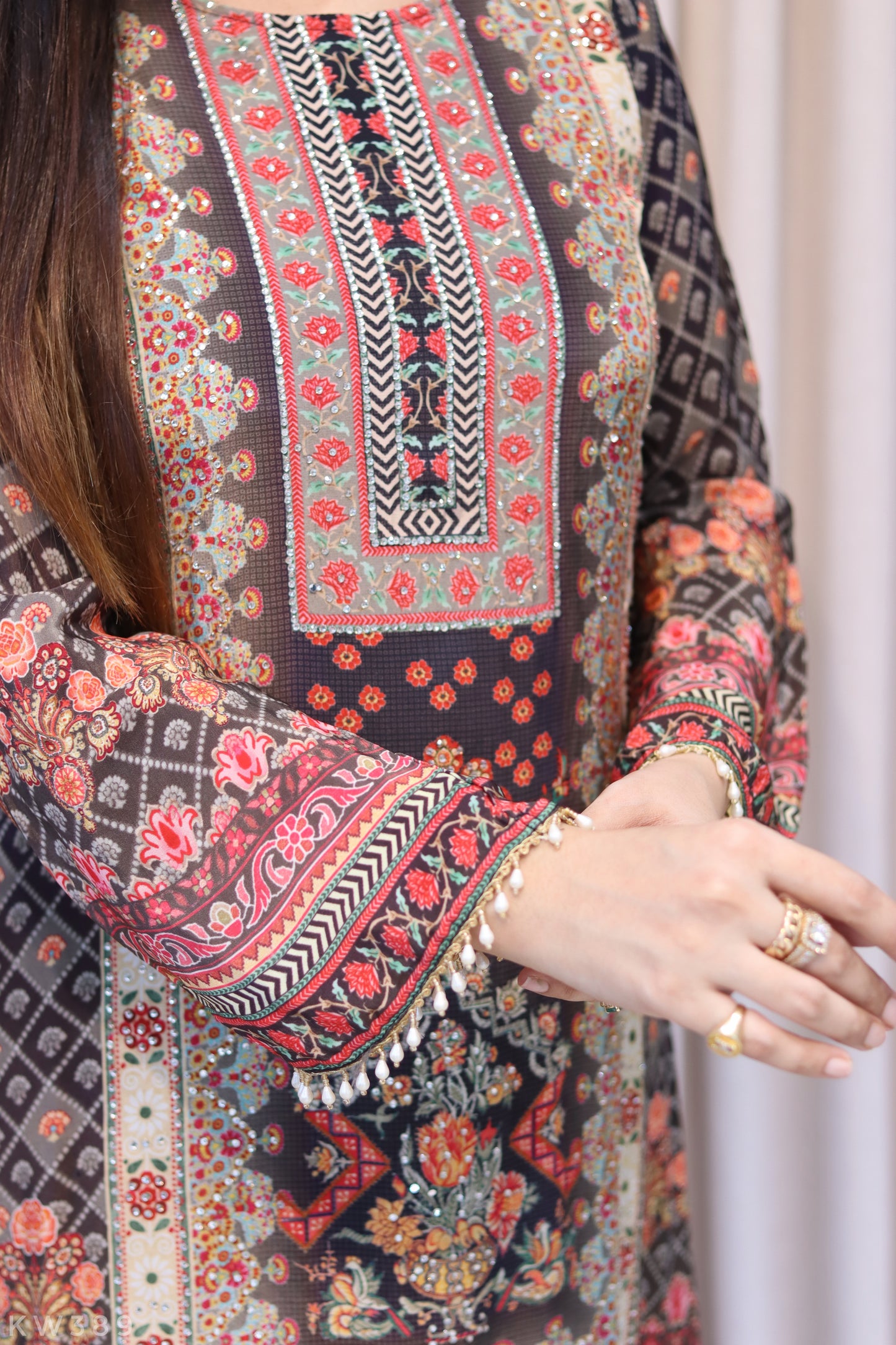 Crape Silk Kurti