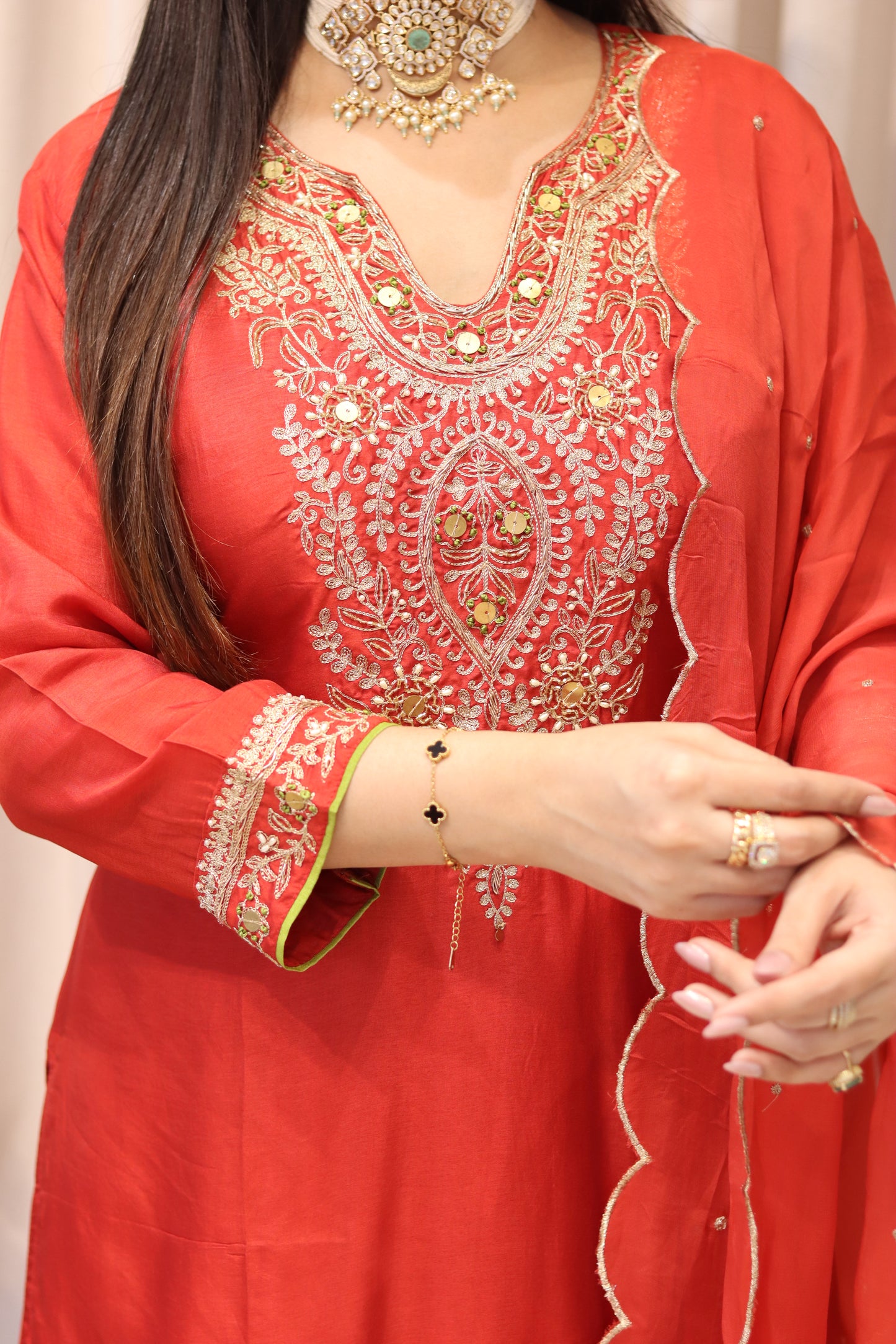Russian Silk Suit
