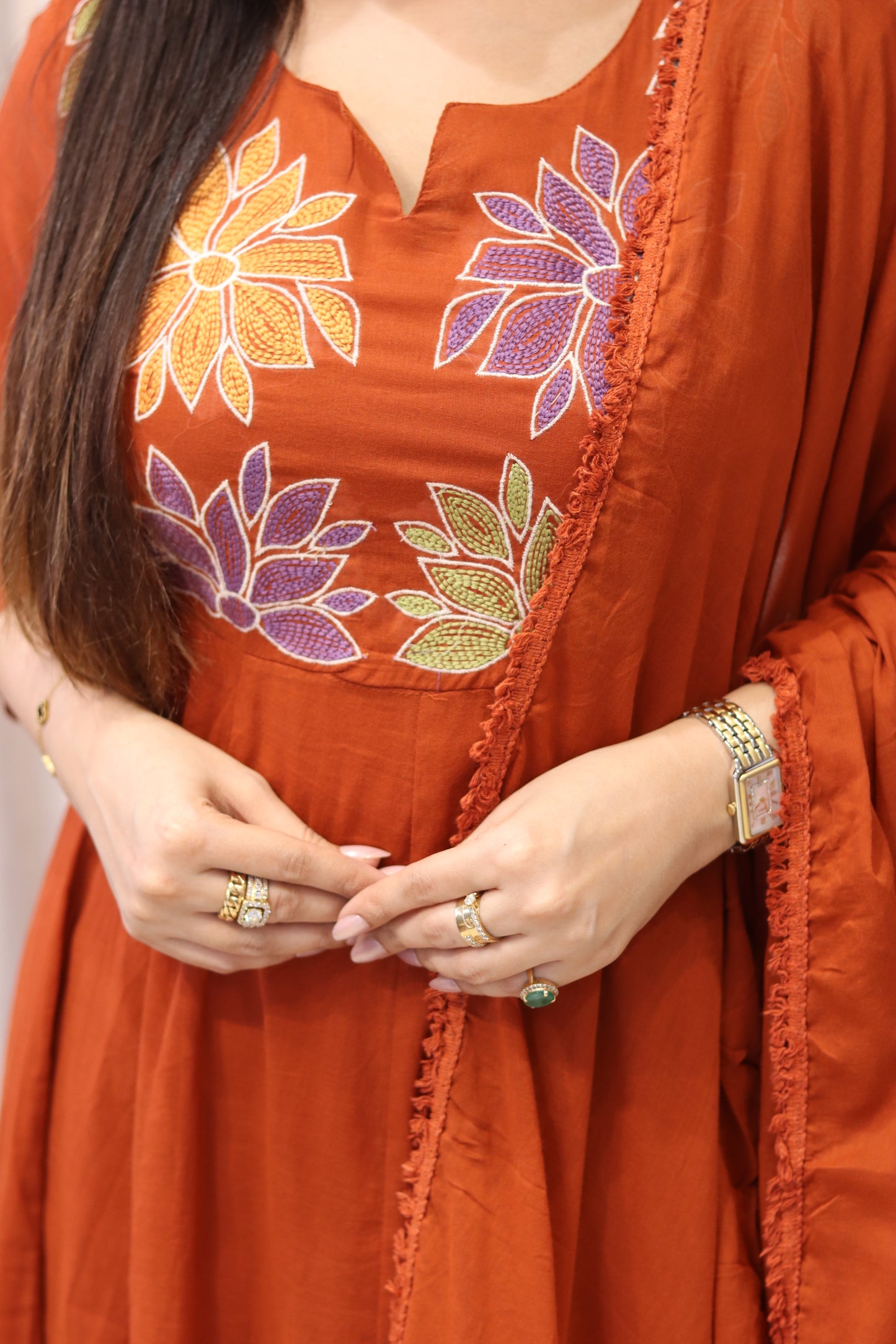 Pure Cotton Suit (KW586)