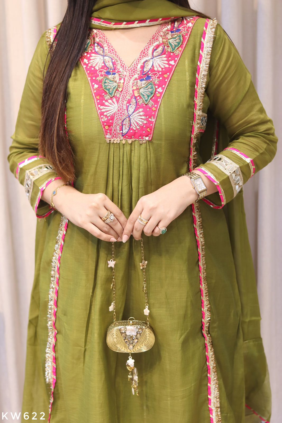 Pure Banarasi Mul Chanderi