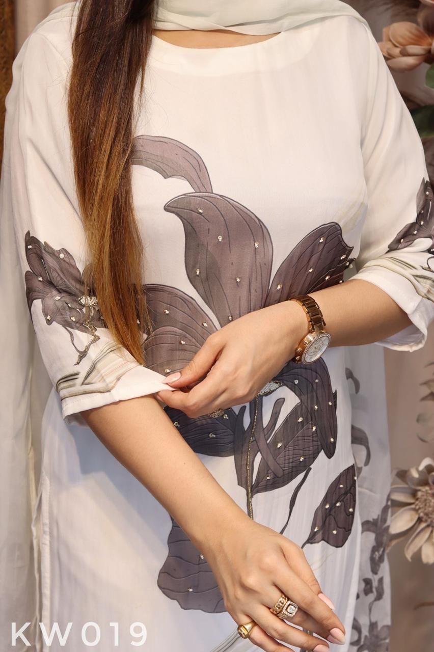 Digital Print Kurti Set