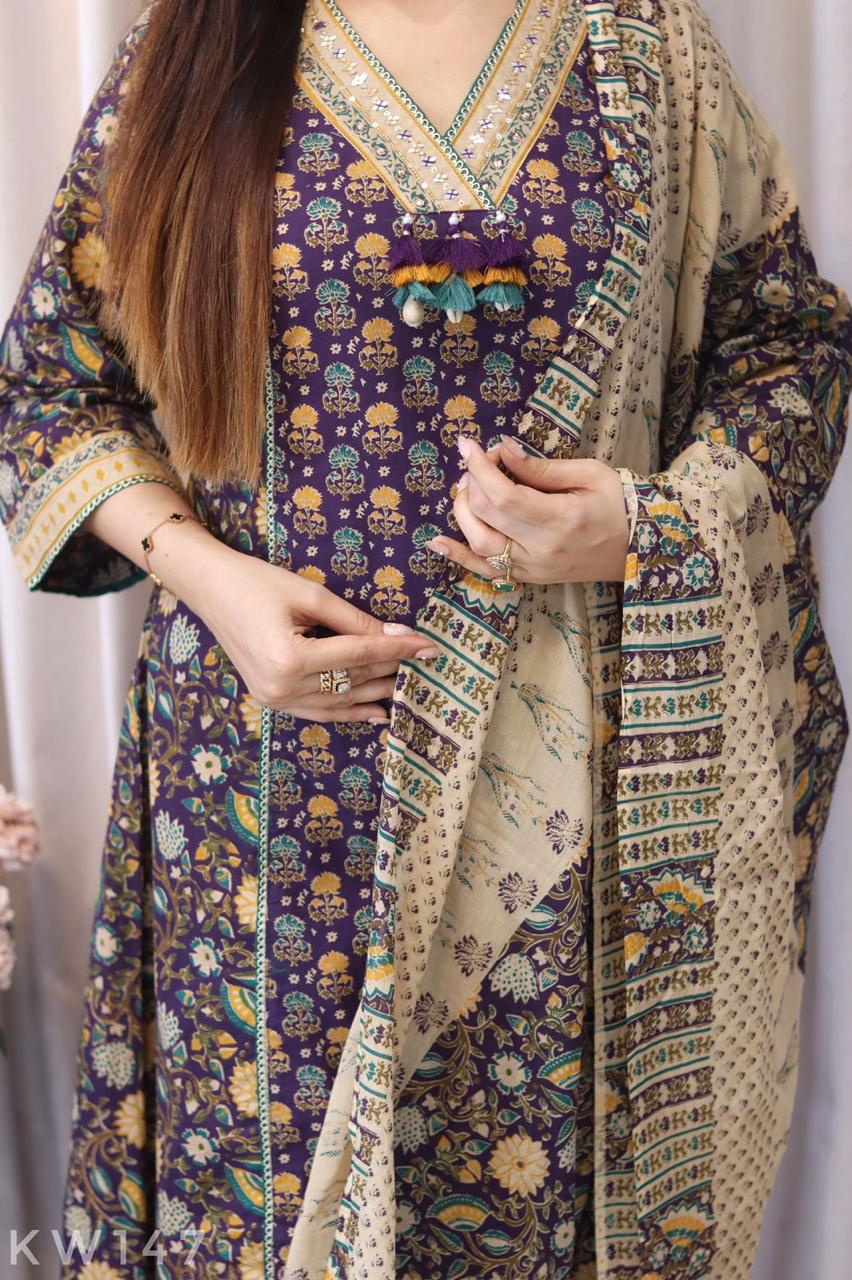 Cotton Printed Kurti