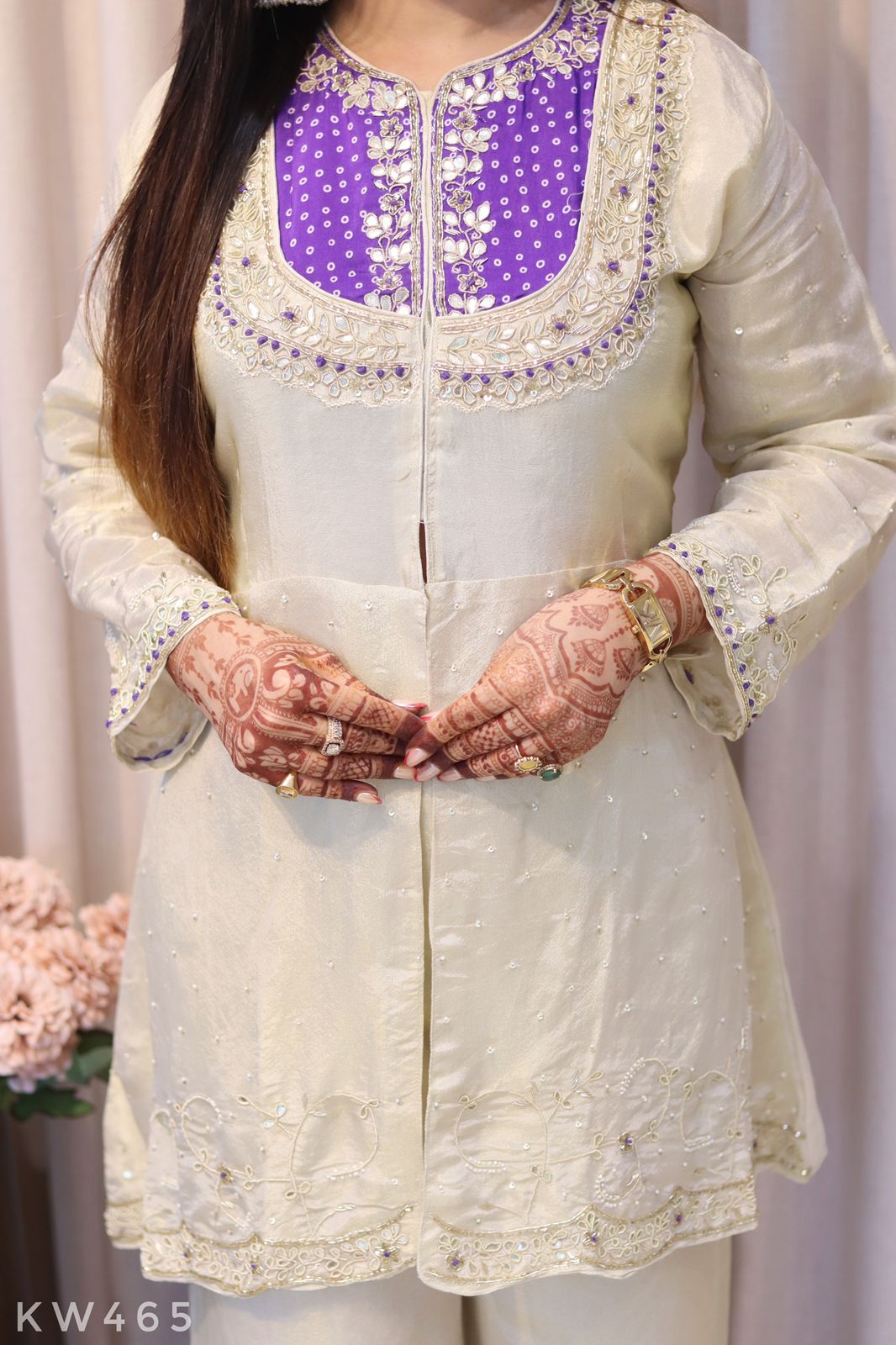 Pure Tissue Silk Festive Wear Coordset