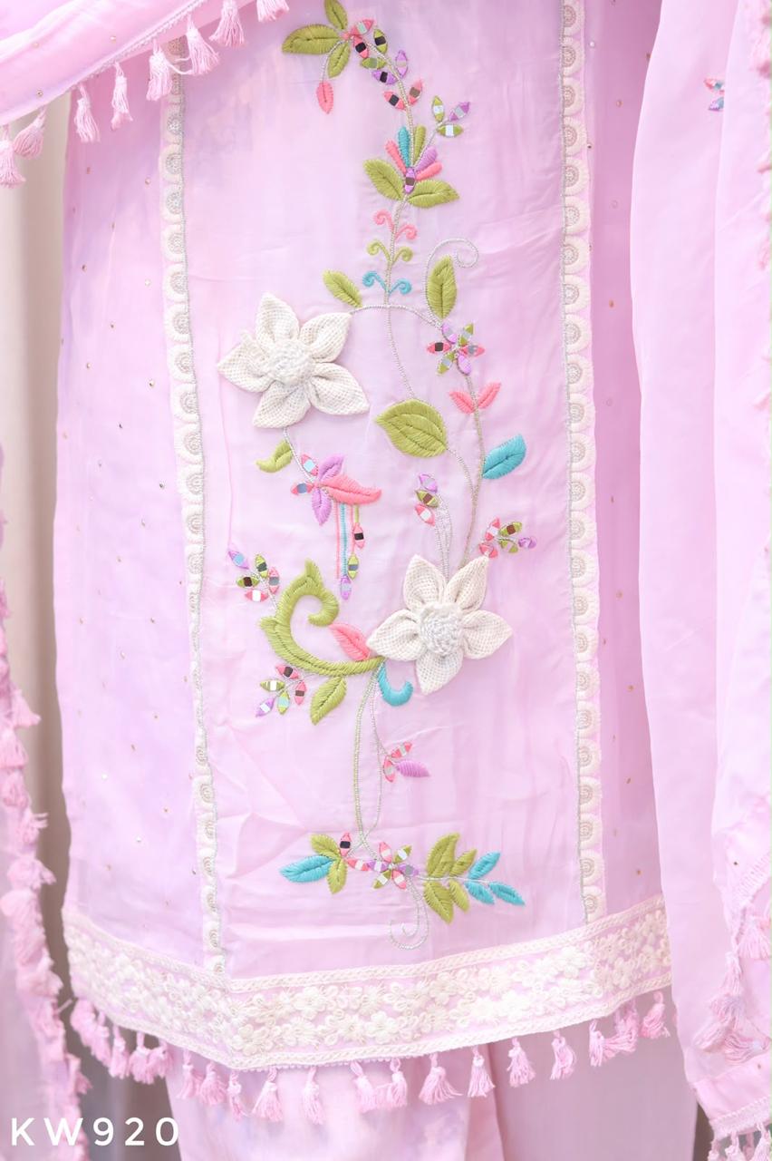 Pure Organza Suit