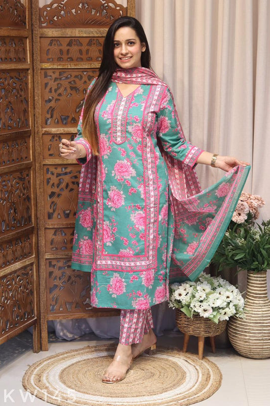 Cotton Kurti Set