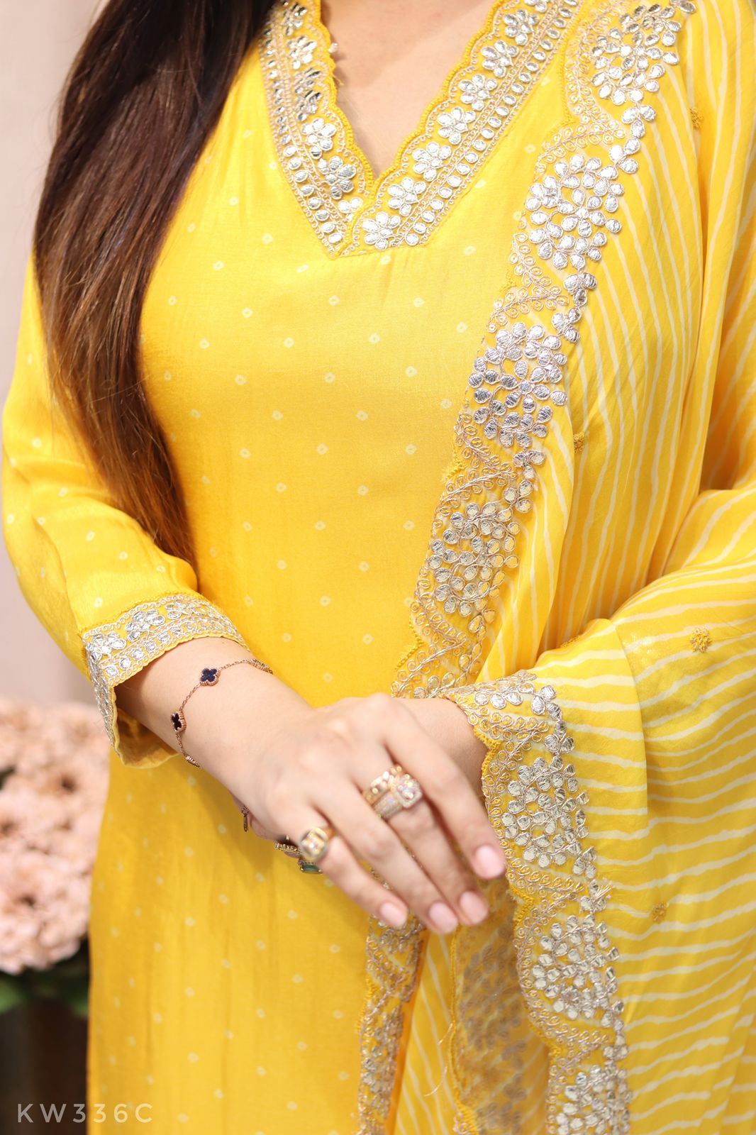 Russian Silk Kurti Set