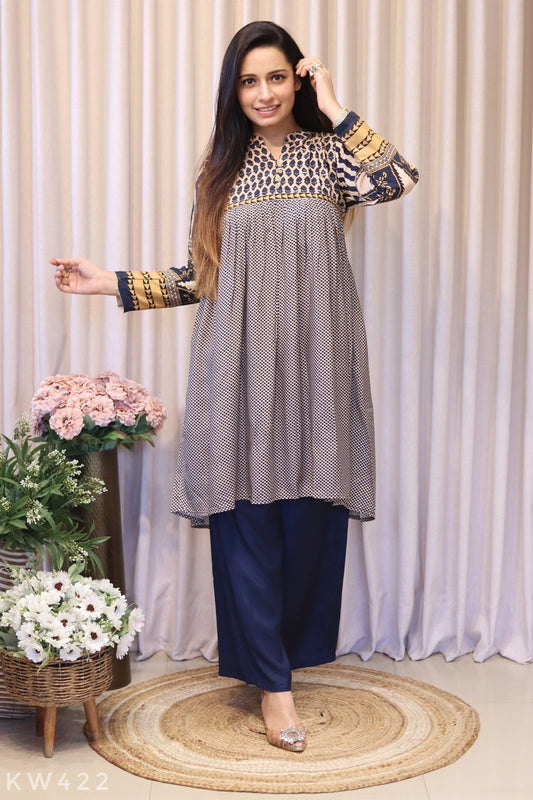Pure Malai  Printed Coordset