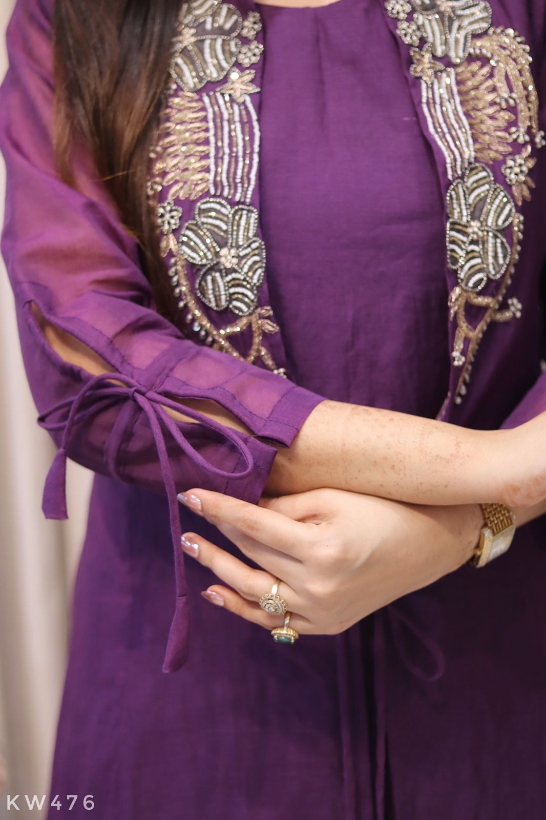 Pure Mul Chanderi Long Gown Inner Pattern Dress