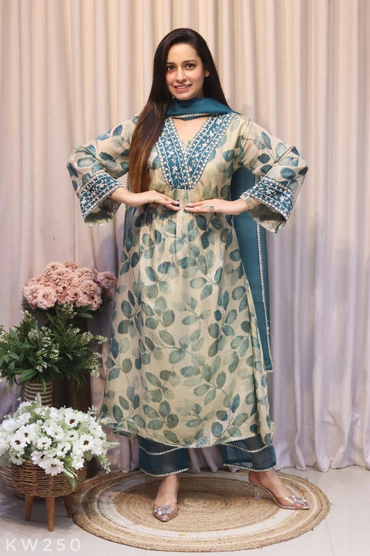 A Line Kurti Set