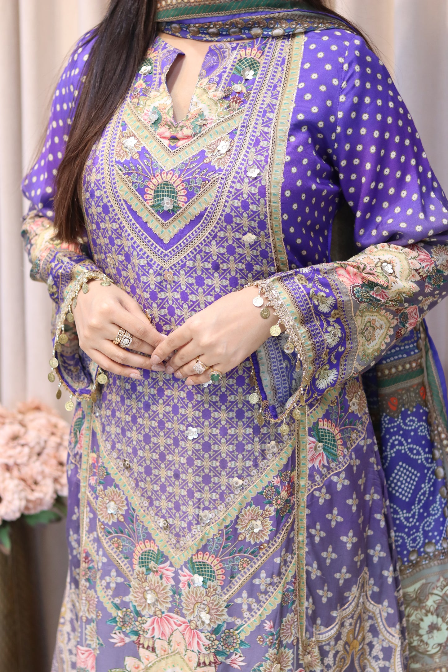 Pure Muslin Suit