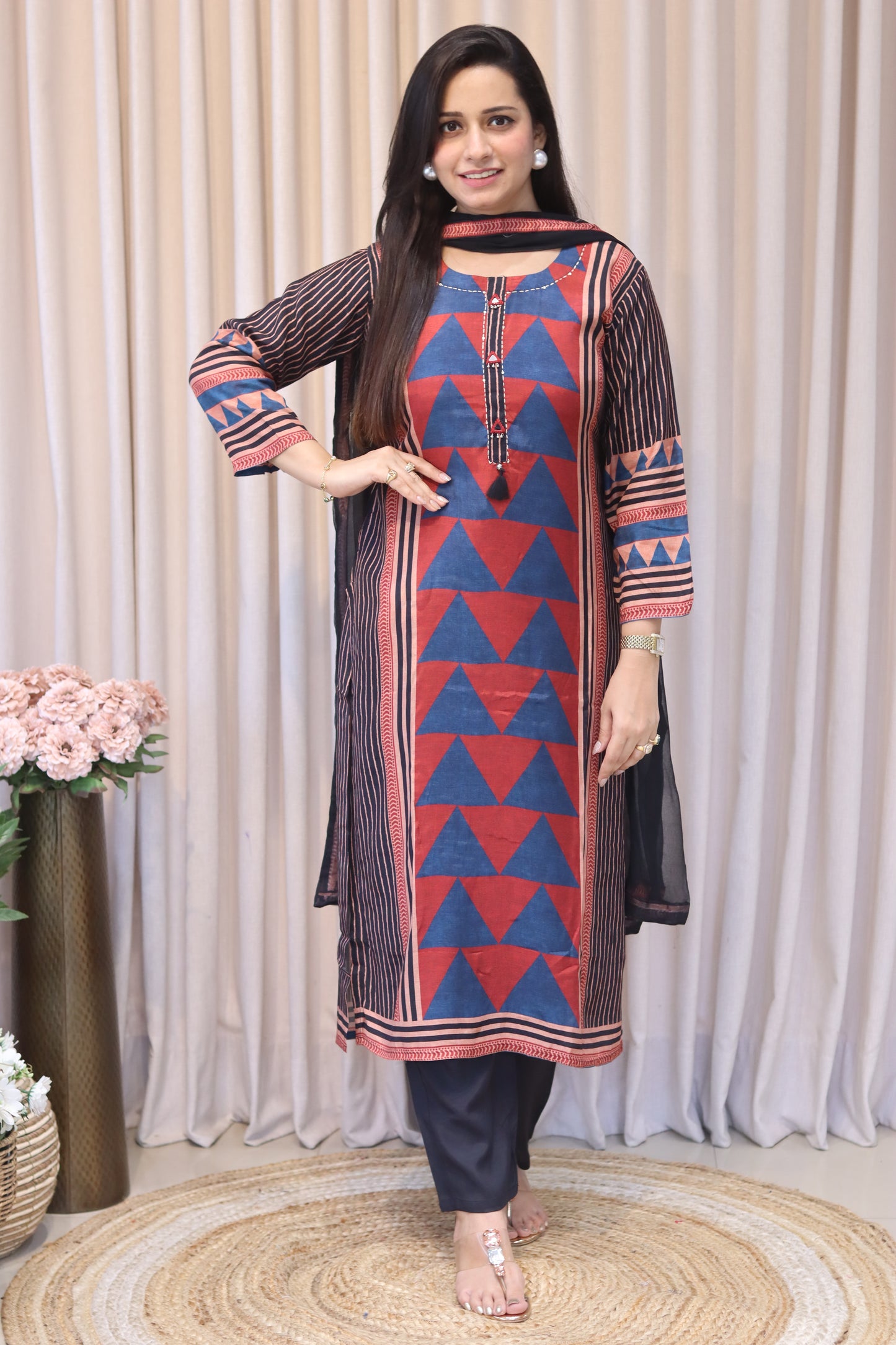 Pure Muslin Suit
