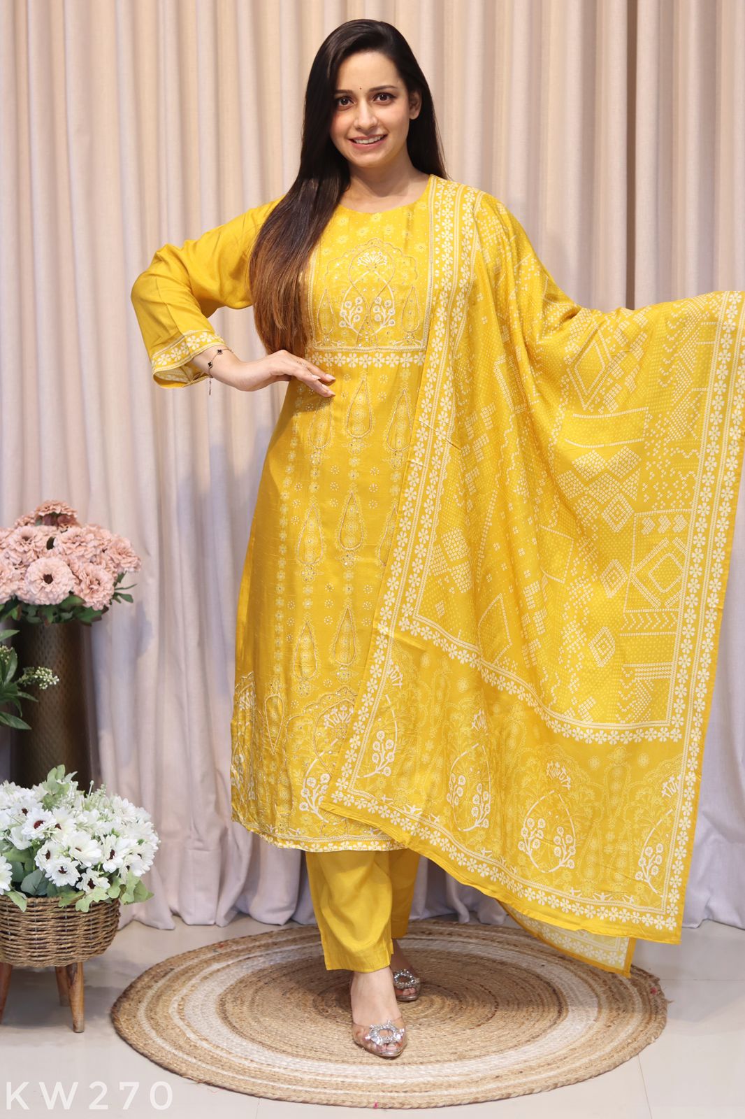 Pure Silk Kurt Set