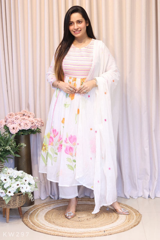 Mul Cotton Kurti Set