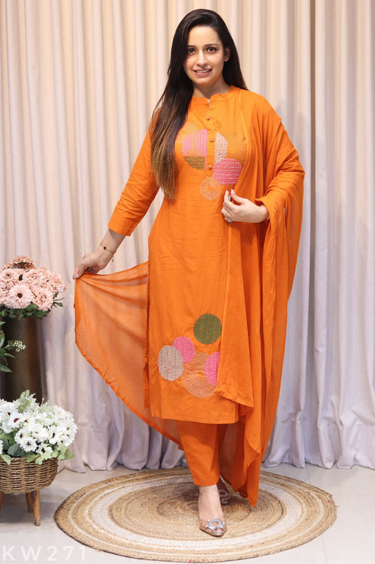 Cotton Kurti Set