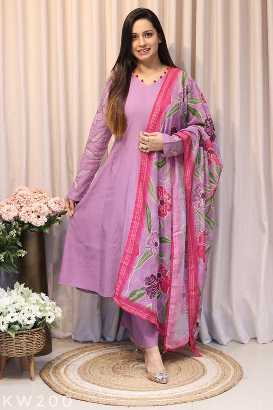 Anarkali Kurti Set