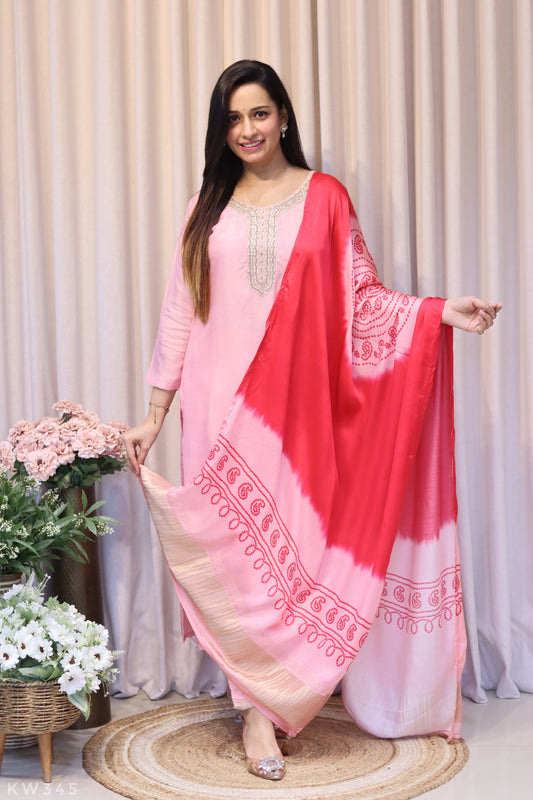 Pure Gajji Suit