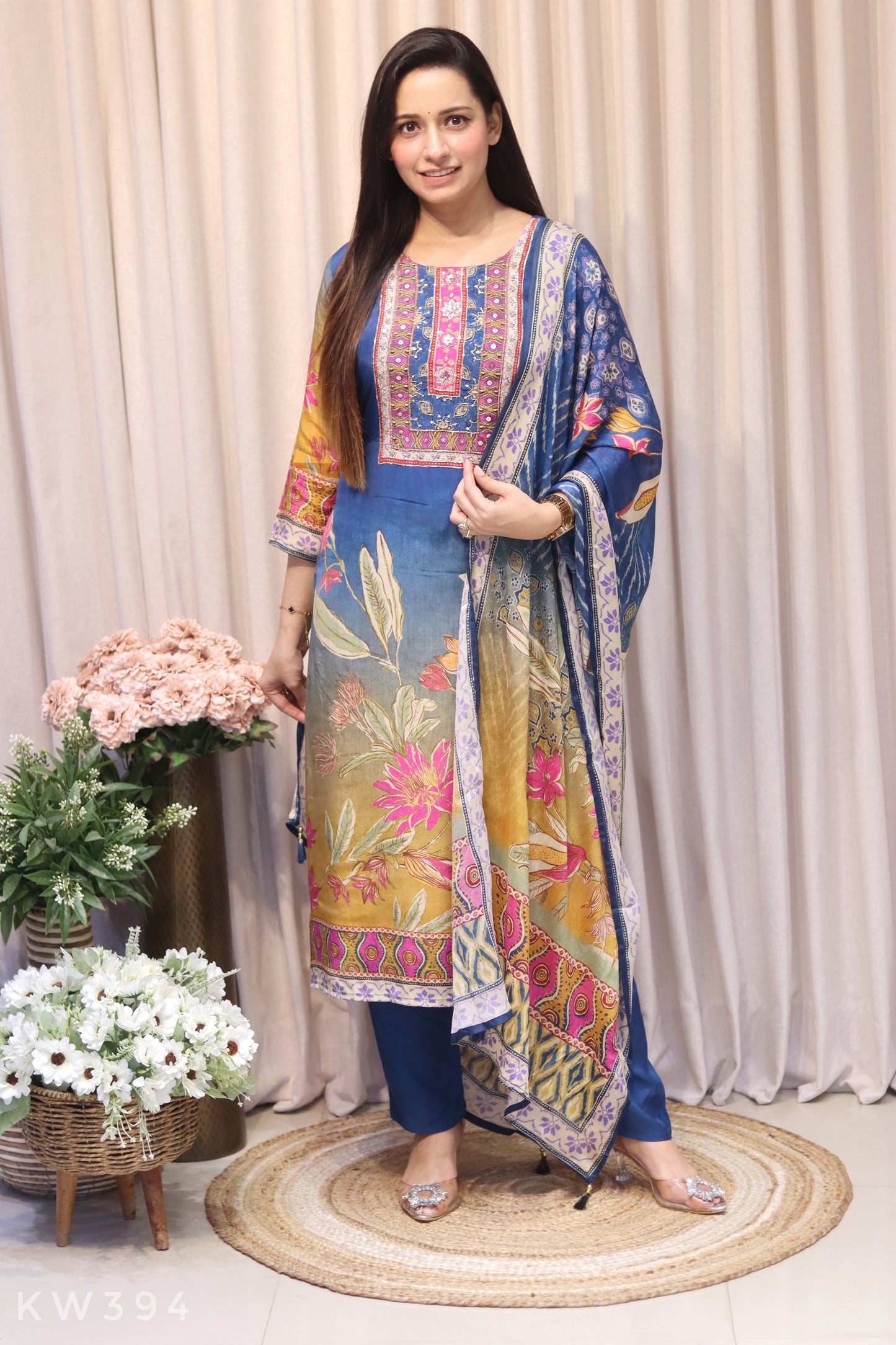 Pure Muslin Suit