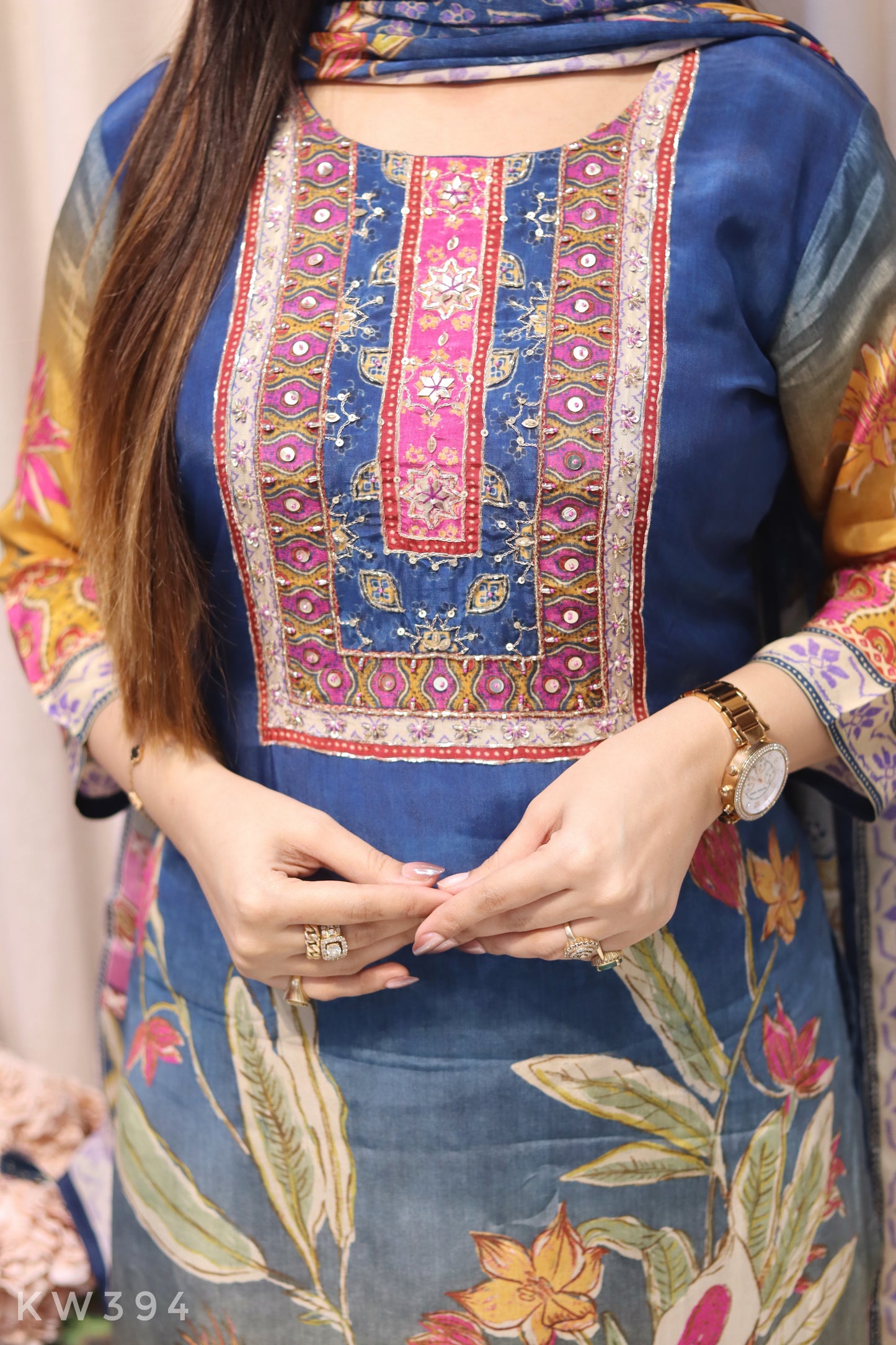 Pure Muslin Suit