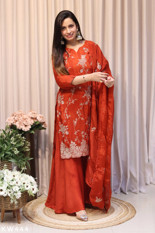 Pure Russian Silk Suit