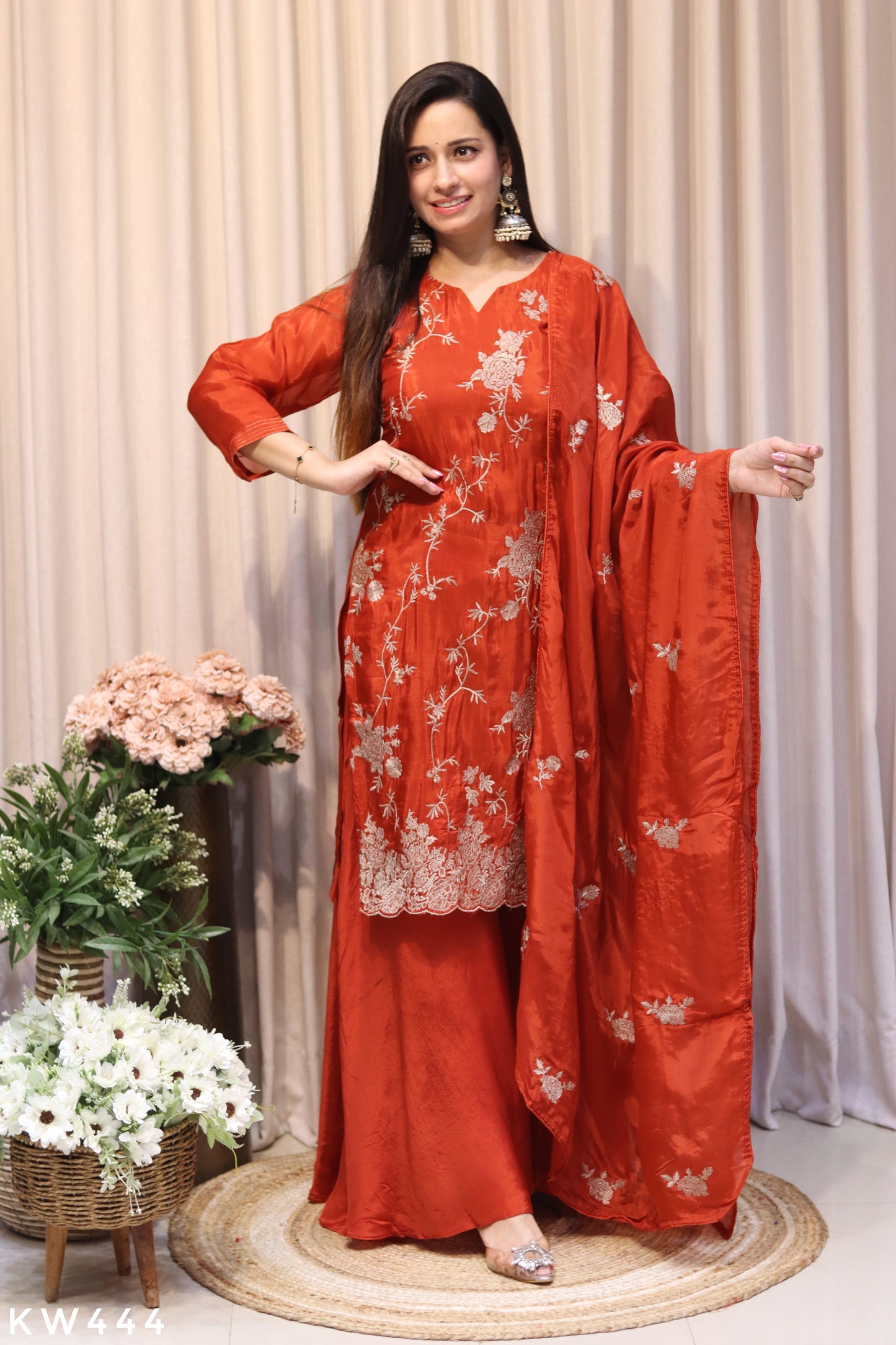 Pure Russian Silk Suit