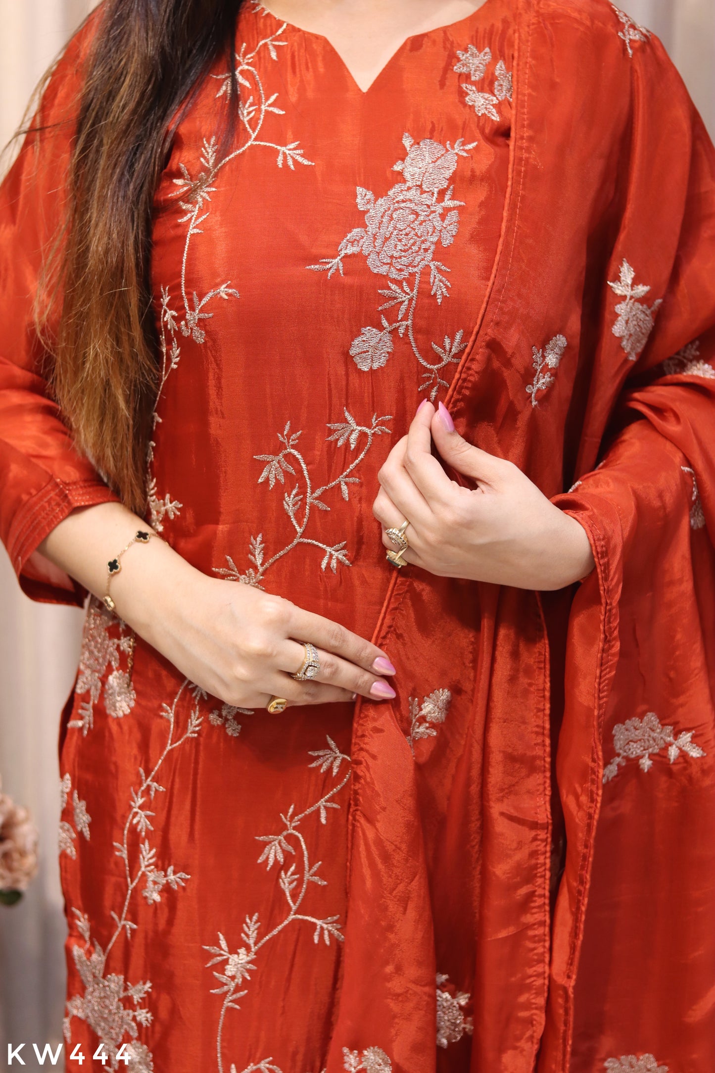 Pure Russian Silk Suit