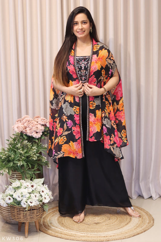 Pure Chinnon Indowestern