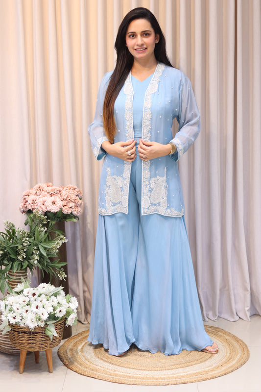 Pure Chinnon Indowestern