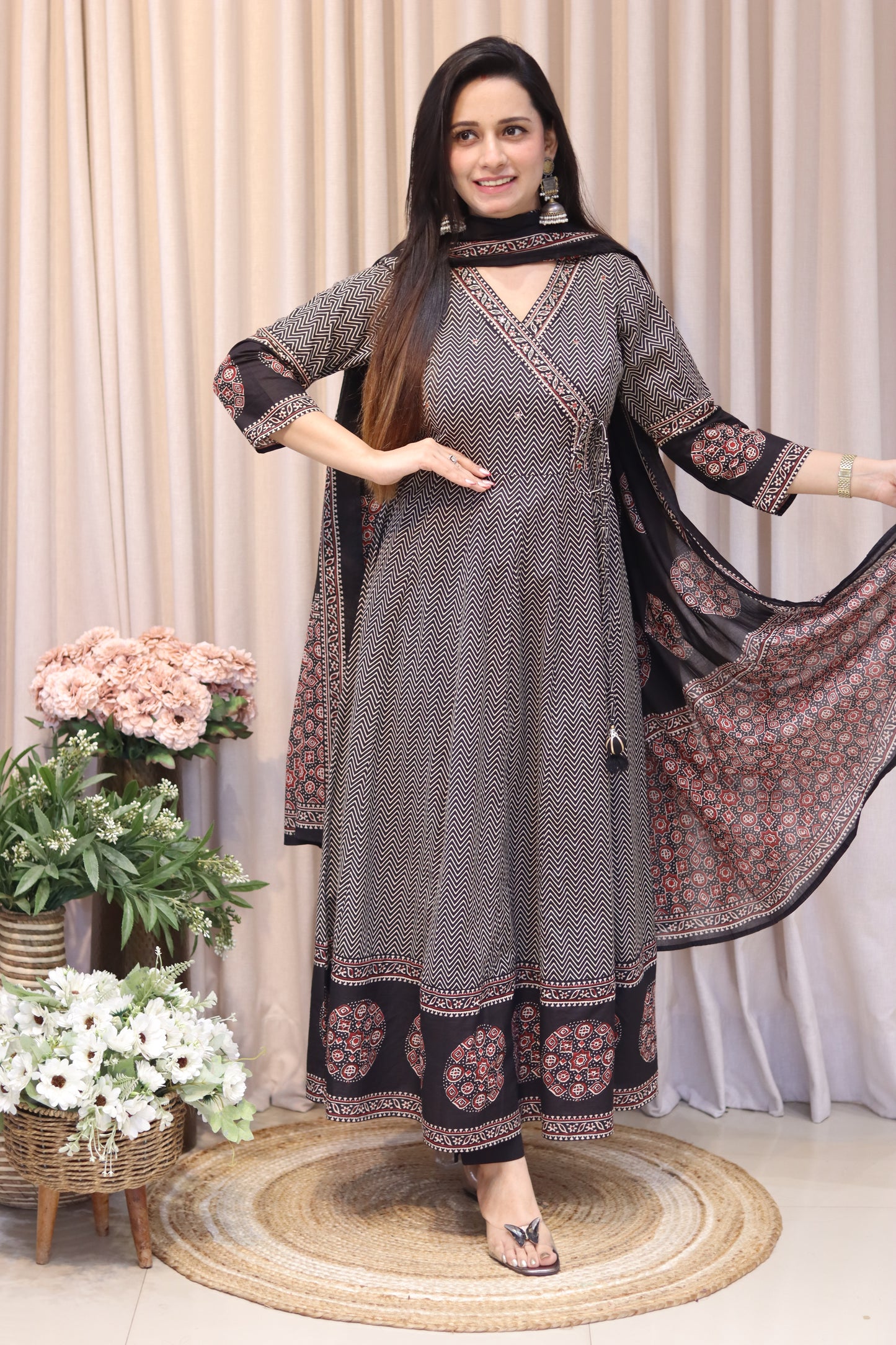Anarkali Anghrakha Suit