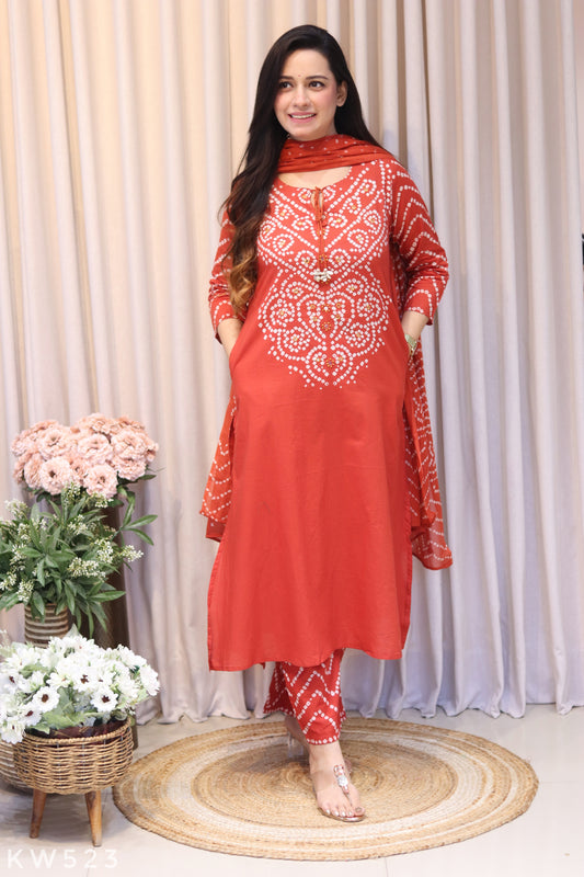 Bandhani Suit