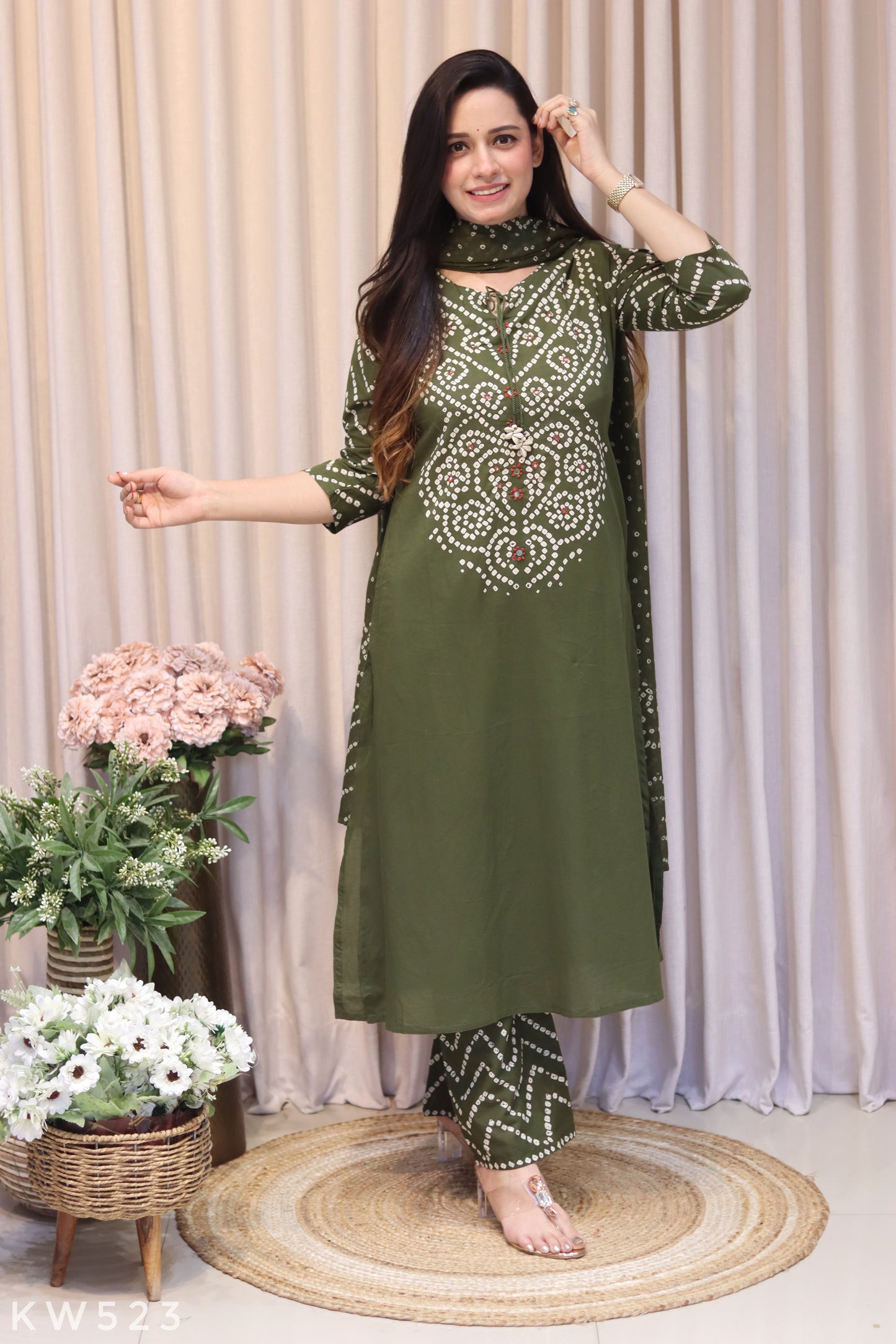 Bandhani Suit