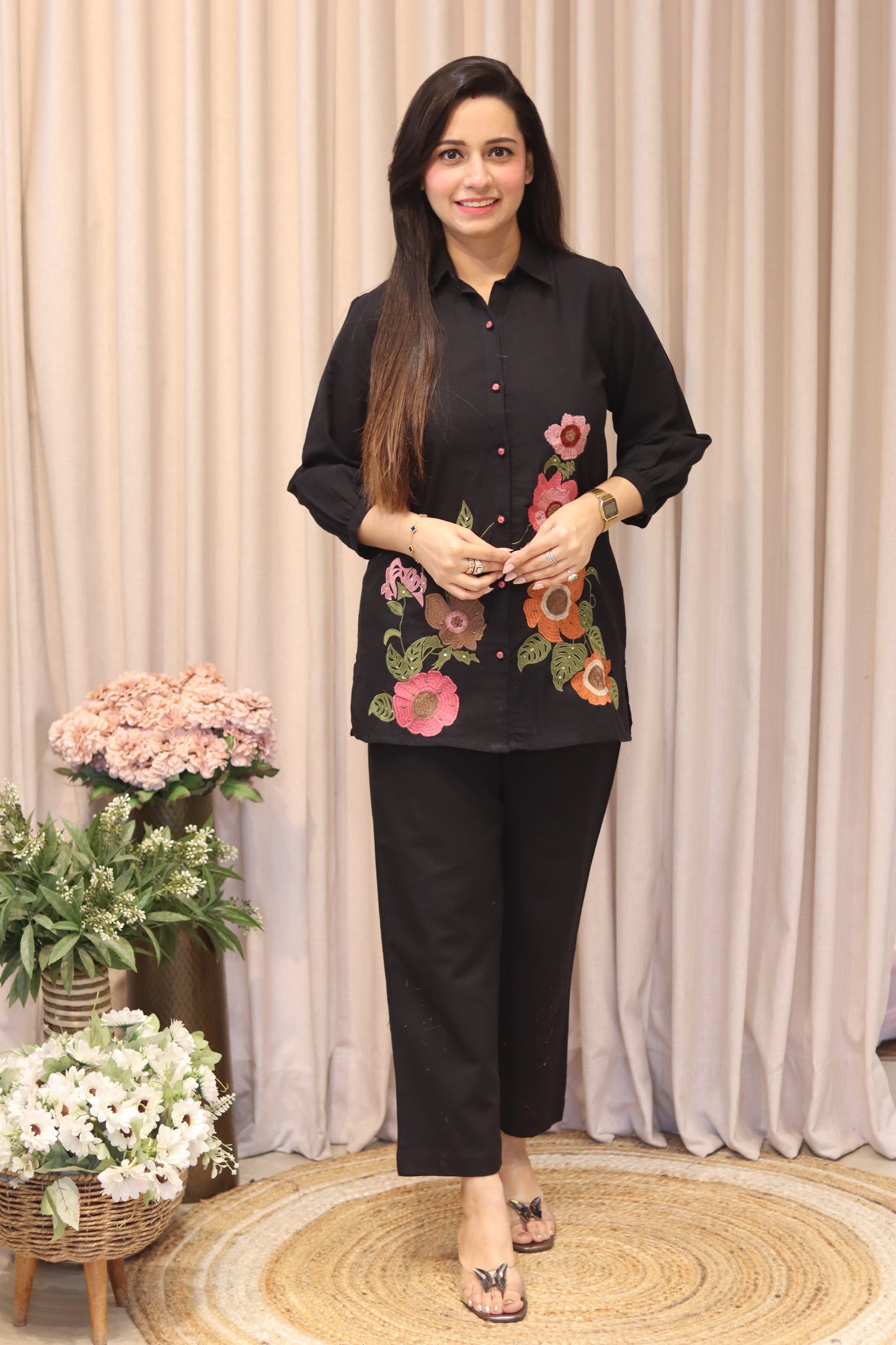 Khaddi Cotton Coordset