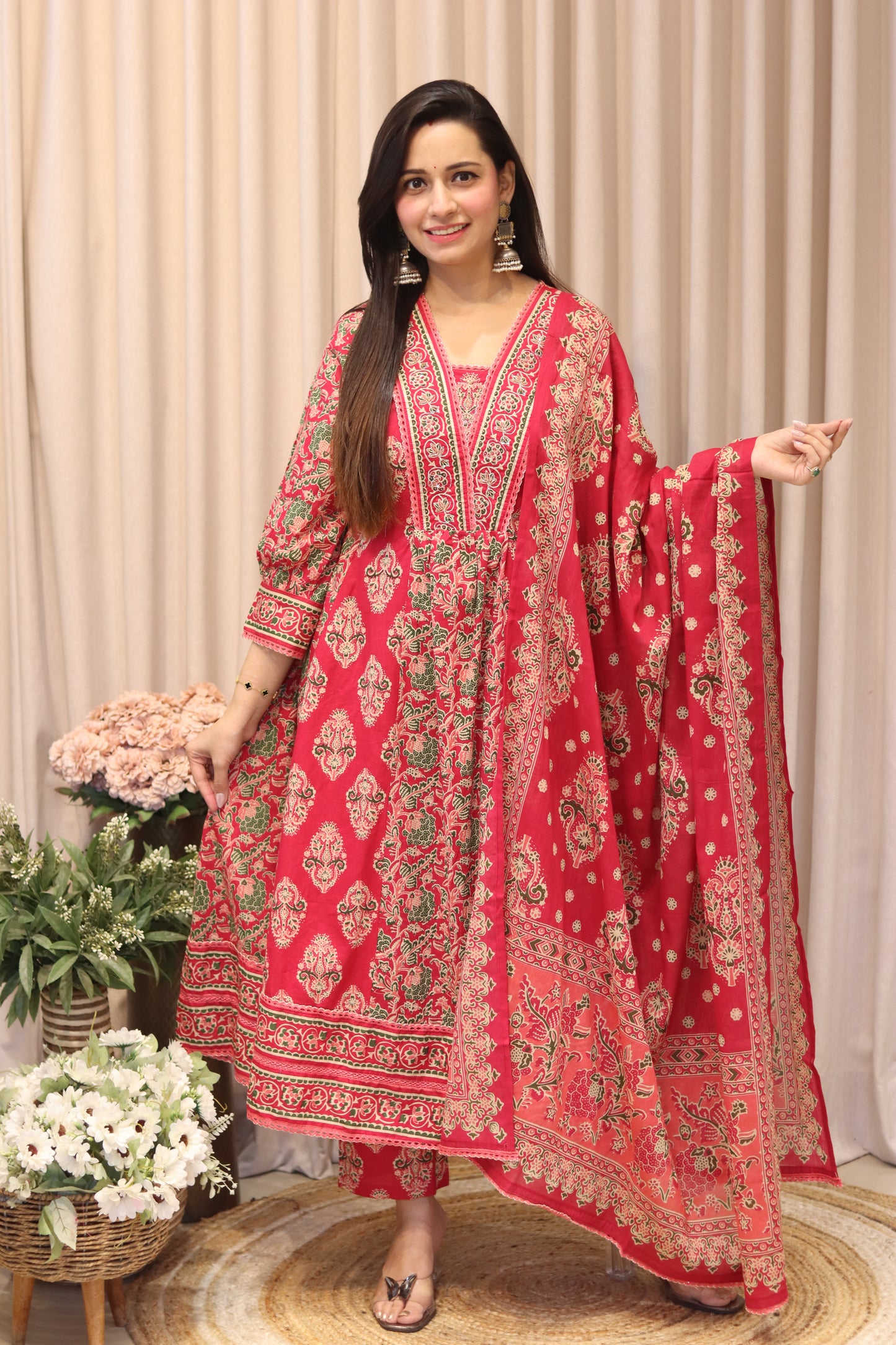 Pure Cotton Anarkali