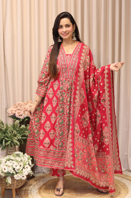 Pure Cotton Anarkali