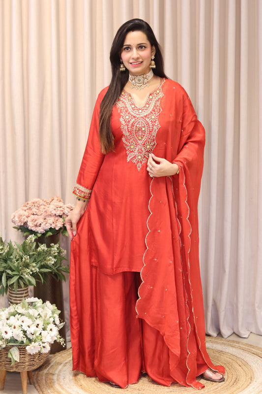 Russian Silk Suit