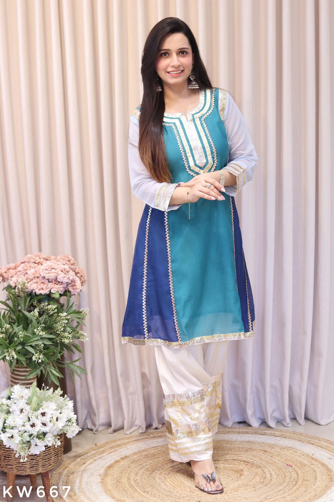 Pure Banarasi Mul Chanderi