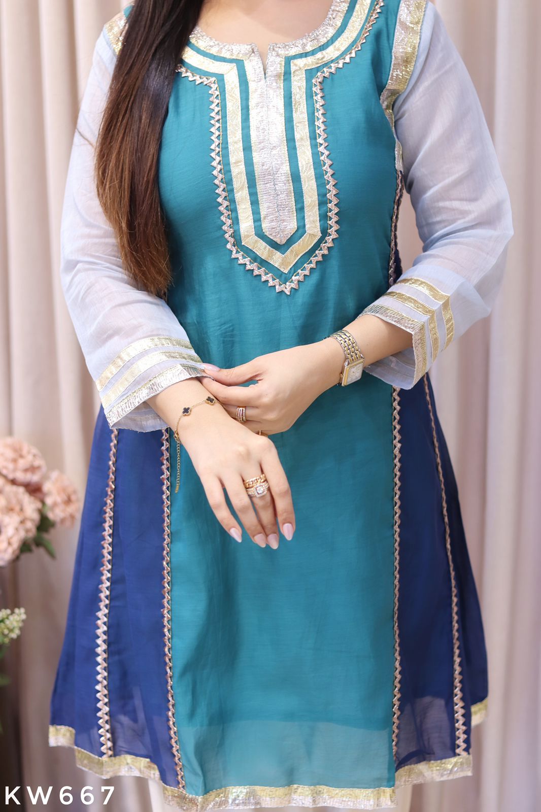 Pure Banarasi Mul Chanderi