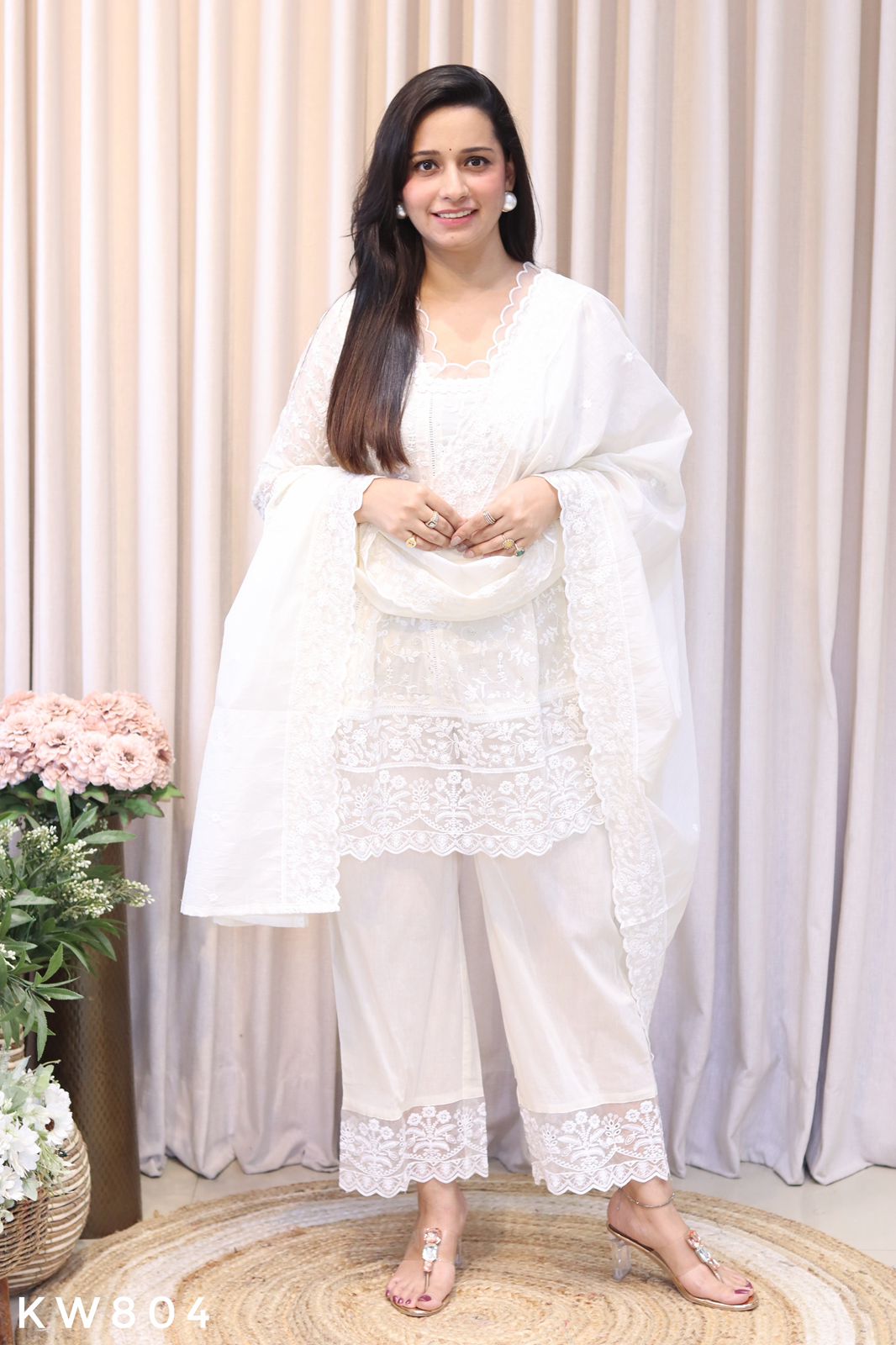 Pure Cotton Chikankari