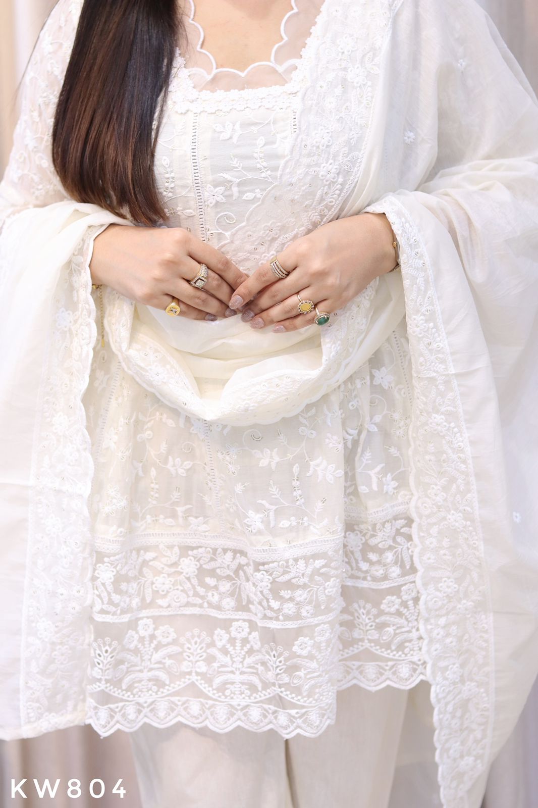 Pure Cotton Chikankari