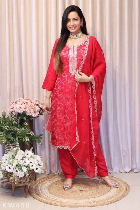 Banarasi  Weaving Kurti Set
