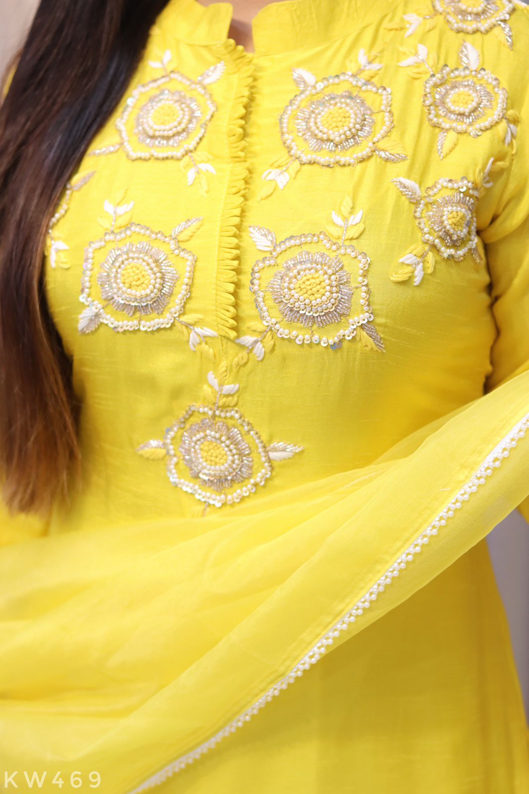 Pure Dola Silk Kurti Set