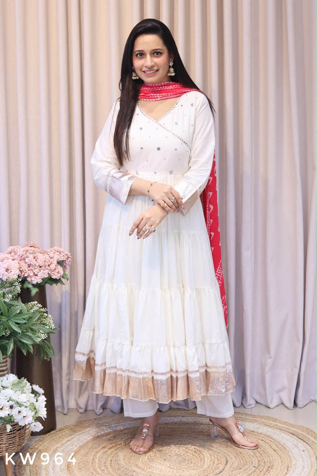 Pure Cotton Anarkali