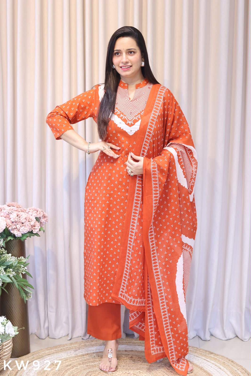 Pure Cotton Bandhani