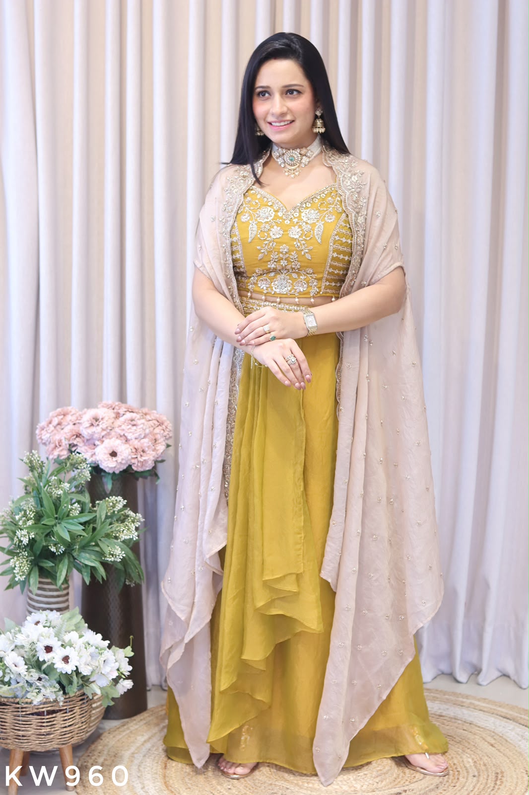 Pure Fendi IndoWestern