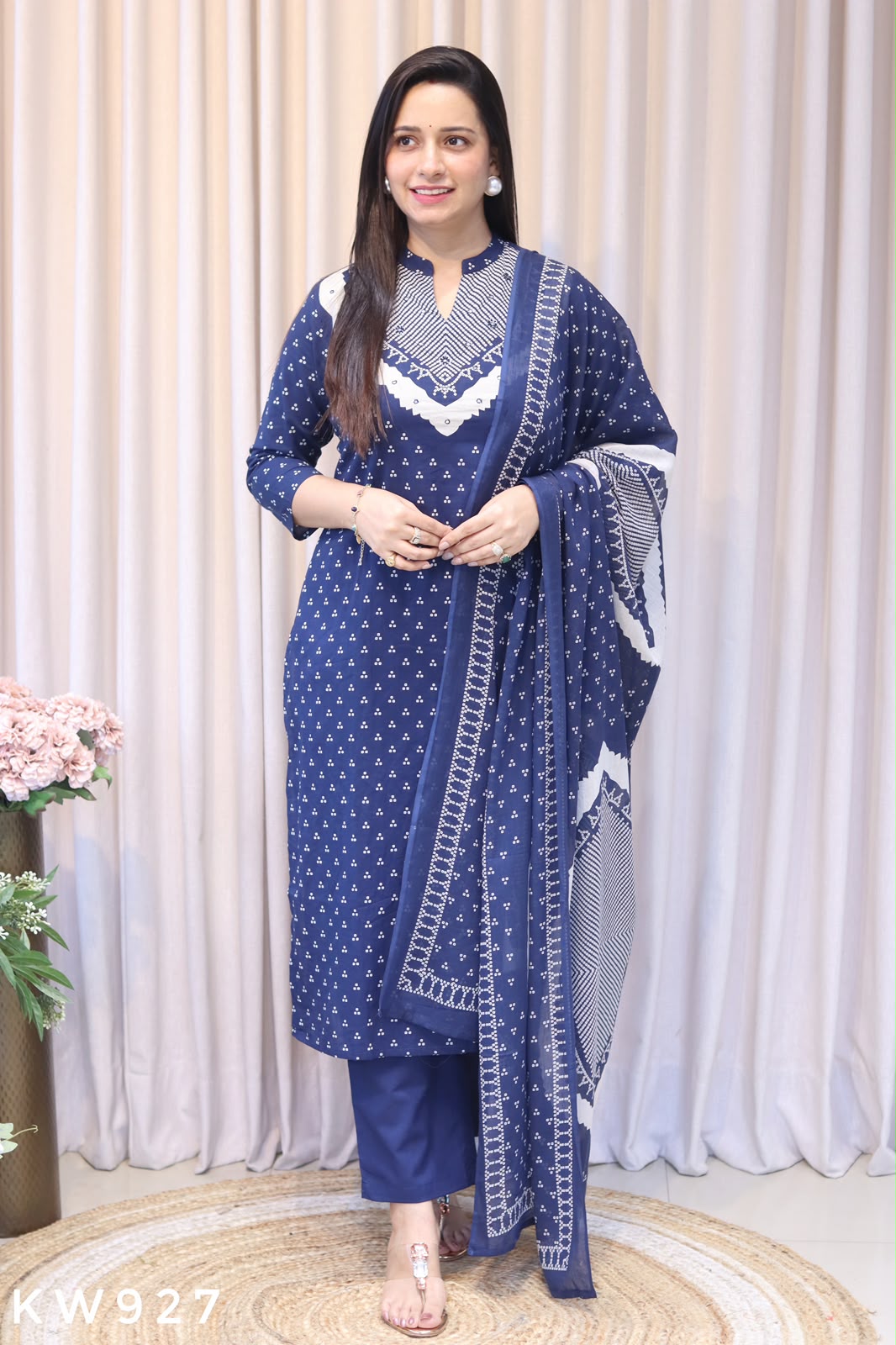 Pure Cotton Bandhani