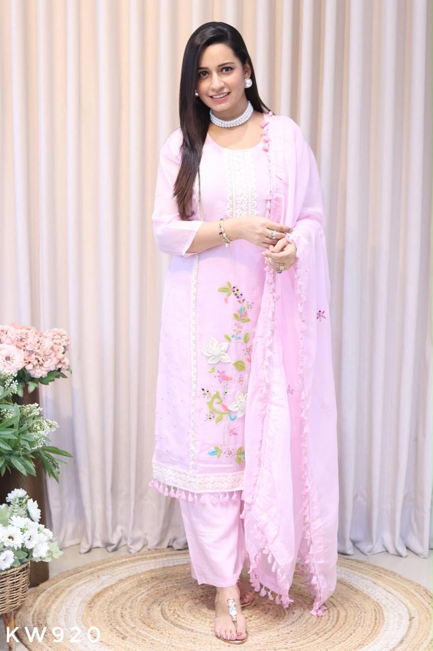 Pure Organza Suit